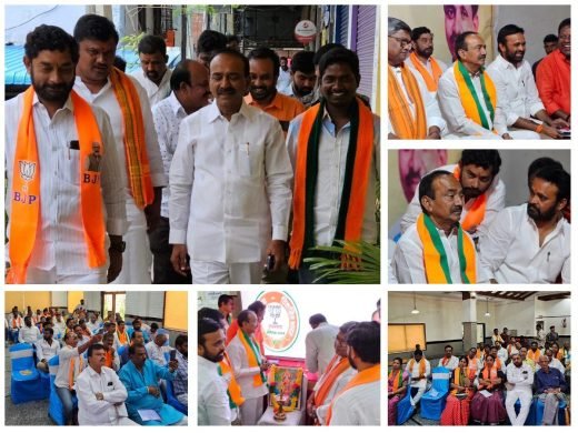 Party and political activity in Gaddiannaram ward