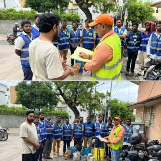Civic and development work in Gaddiannaram ward
