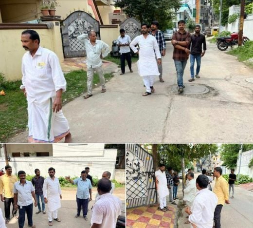 Civic and development work in Gaddiannaram ward