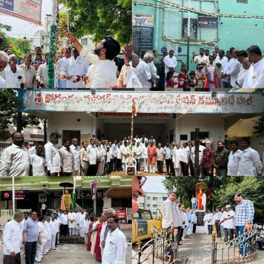 National day observance and inauguration in Gaddiannaram