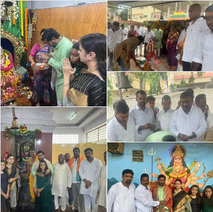 Sanitation and safety arrangements for Bonalu and Ganesh immersion
