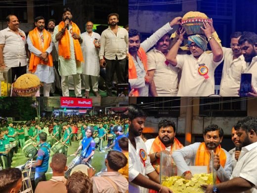 Festival and devotional event in Gaddiannaram