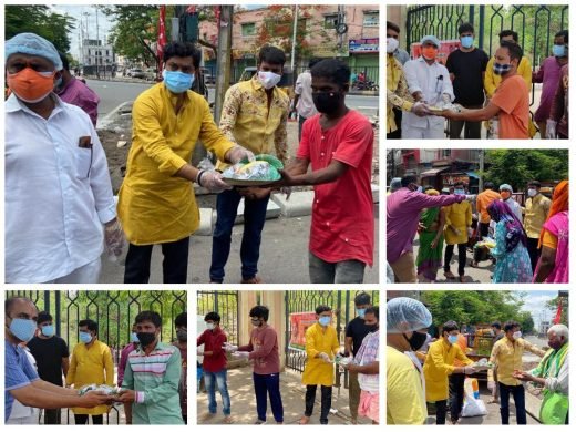 COVID-19 relief work in Gaddiannaram ward
